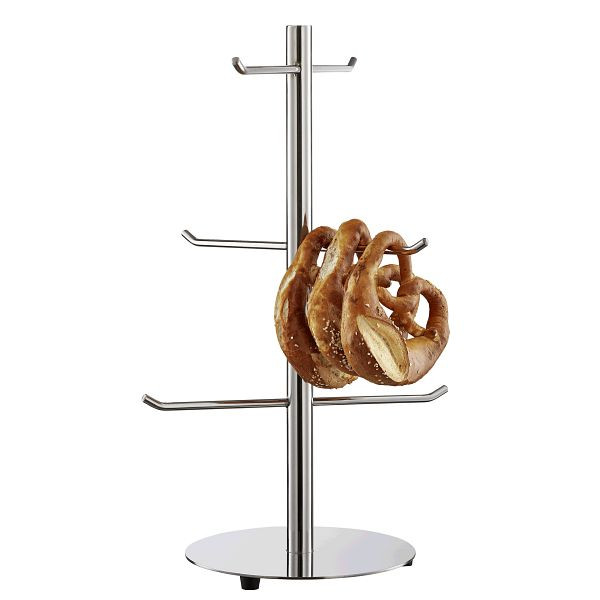 WAS Brezel-/Wurstständer, 6-armig, 50 cm, Chromnickelstahl, 9771500