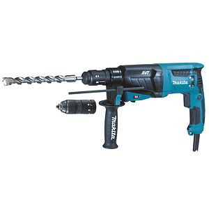 Makita Kombihammer für SDS-PLUS 26 mm 800W, 2,4J, HR2631FTJ