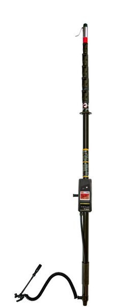 Tietzsch Teleskop-Spannungsprüfer TT 3XL für Bahnen bis 3000 V AC / DC, mit Schienenfußklemme, 89383-SK
