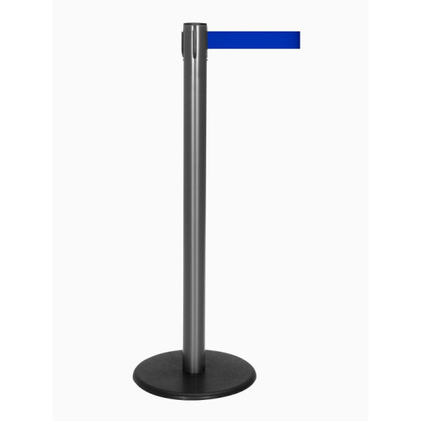 Stein HGS Personenleitsystem -P-Line Famous-, anthrazit, blau, mit Gurtendstück (Standard), Gurtlänge: 2,3 m, 12799-0202