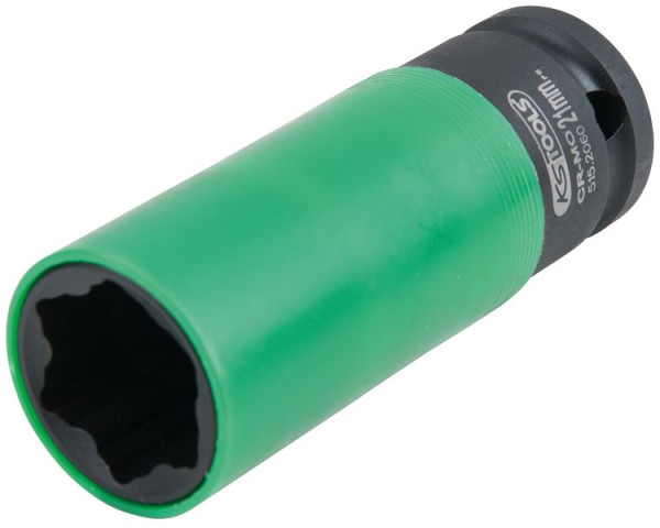 KS Tools 1/2" Spezial-Alu-Felgen Sonderprofil-Kraft-Stecknuss für Hyundai / Kia, lang, MS21, 515.2060