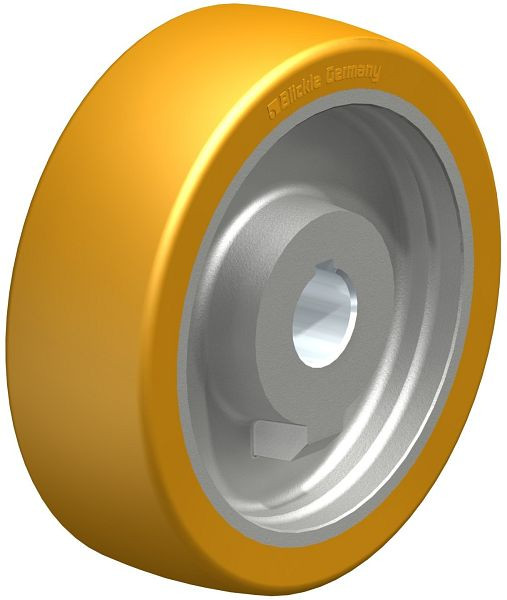 Blickle GTHN 125/20H7 Rad aus Blickle Extrathane®, Hellbraun, 754419