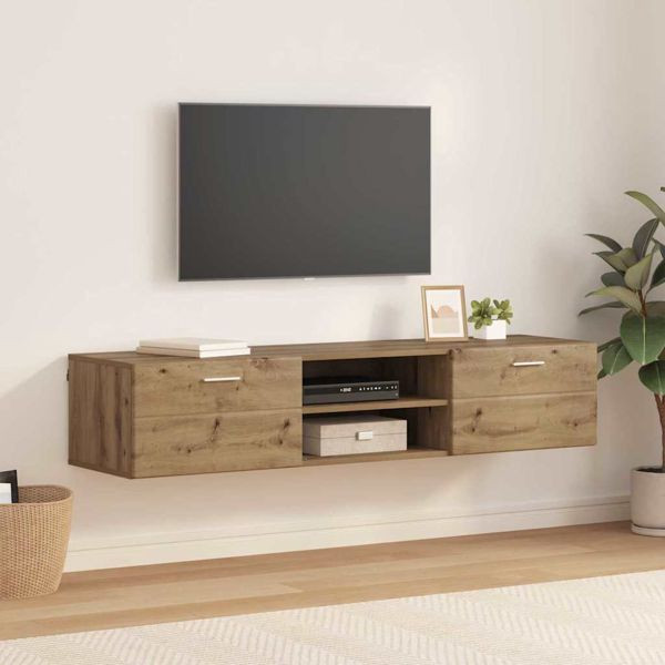 vidaXL TV-Schränk Artisan-Eiche 150 x 39 x 30 cm Holzwerkstoff, 880240