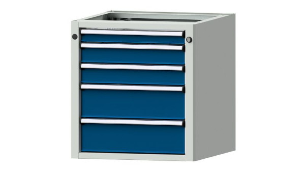 ANKE Werkbänke Unterbauschrank, Modell 1805 V, 570 x 615 x 600 mm, RAL 7035/5010, 402.004