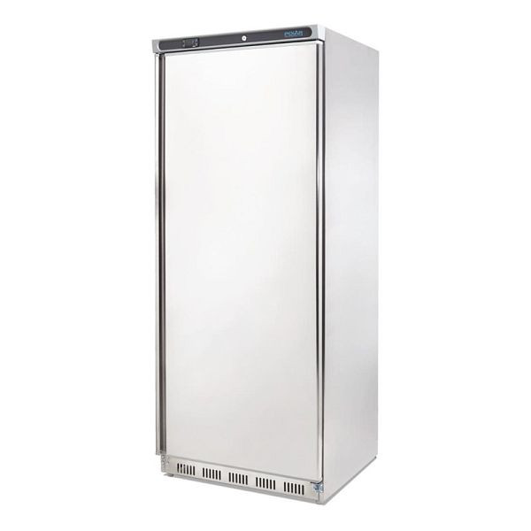 Polar Kühlschrank Edelstahl für leichte Nutzung 600L, CD084