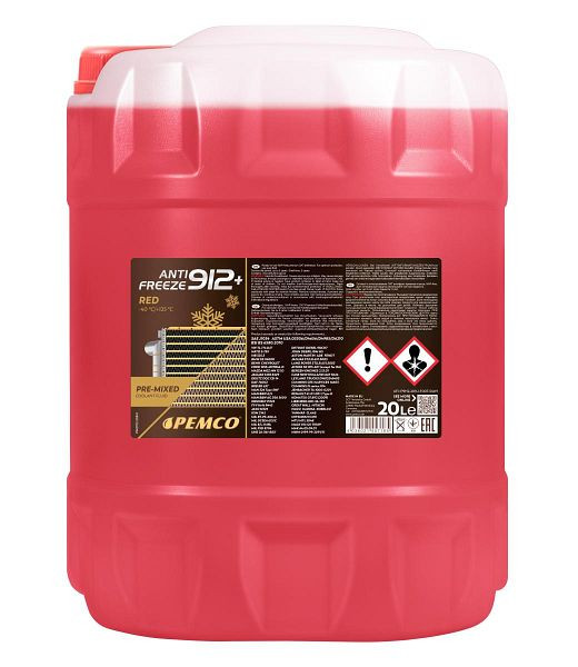 PEMCO 912 Lösung Antifreeze (-40), VE: 20 l, PM0912-20