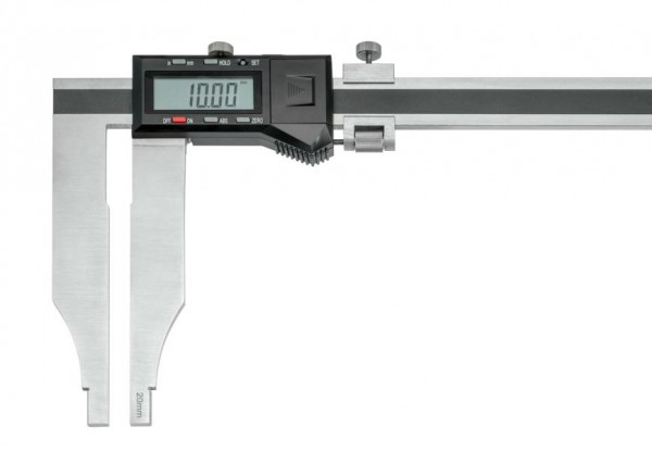 HITEC Digitaler Werkstattmessschieber, 0-1000mm, ohne Messerspitzen, 100-64