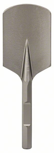 Bosch Spatmeißel mit 28-mm-Sechskantaufnahme, abgerundet, 400 x 135 mm, 1618662000