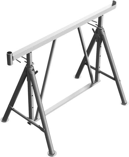 Schake Faltgerüstbock "Compact S 1200", verzinkt, Größe 1 Höhe: 0, 75 m - 1,30 m, 10121VS