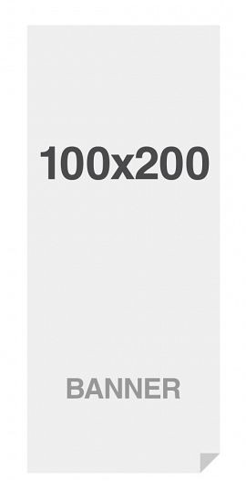 Showdown Displays Premium PP Standard Multi Layer 220g/m² Papier, Matt, 100x200cm, mit Lochhalterung, LGNC100X200M220