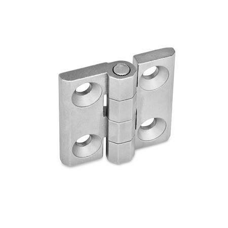 Ganter Edelstahl-Scharniere (GN 237-A4-60-60-A-GS), VE: 5 Stück, 237-A4-60-60-A-GS