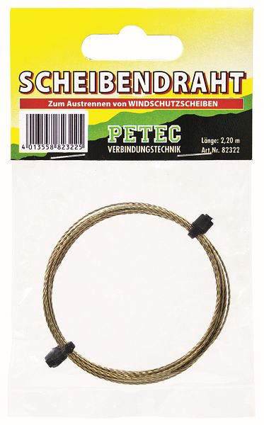 Petec Scheibendraht, zum Austrennen der Scheibe, 82322