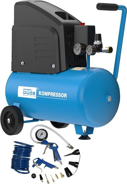 Güde Kompressor 220/8/24 13-teilig, Netzspannung: 230 V, 50128, 4015671110527