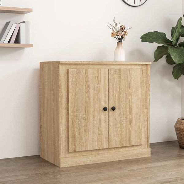 vidaXL Sideboard Sonoma-Eiche 70x35,5x67,5 cm Holzwerkstoff, 816187