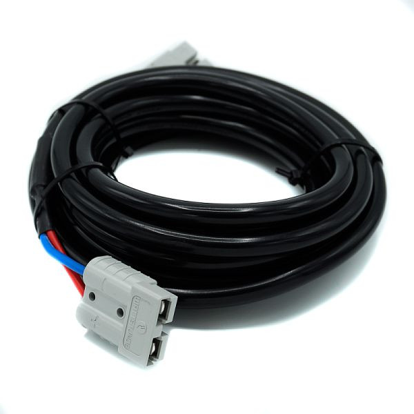 WATTSTUNDE Verlängerungskabel, (2x)6mm² A50/A50, 5m schwarz, 401-90009