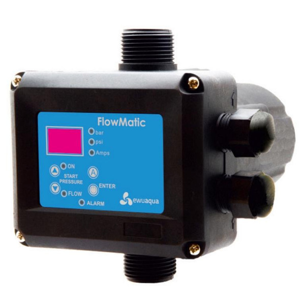ewuaqua iWater elektronischer Druckschalter FlowMatic, 62070, 4260522185449