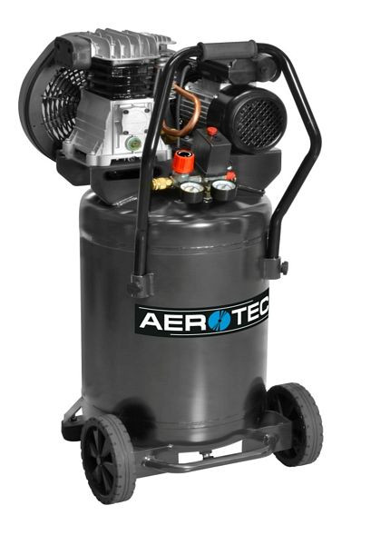 AEROTEC 420-90 V TECH - 230 Volt ölgeschmierter Kolbenkompressor, fahrbar, 2010179