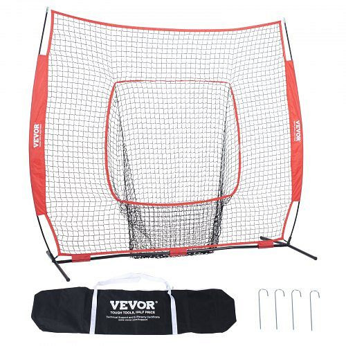 VEVOR 213,4 x 106 x 210 cm Baseball-Softball-Übungsnetz, 77YCWPJXLW773F0NBV0