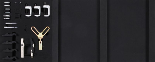 KS Tools MODULO Systemeinlagen-Satz für Achse, 26-teilig, 440.9026