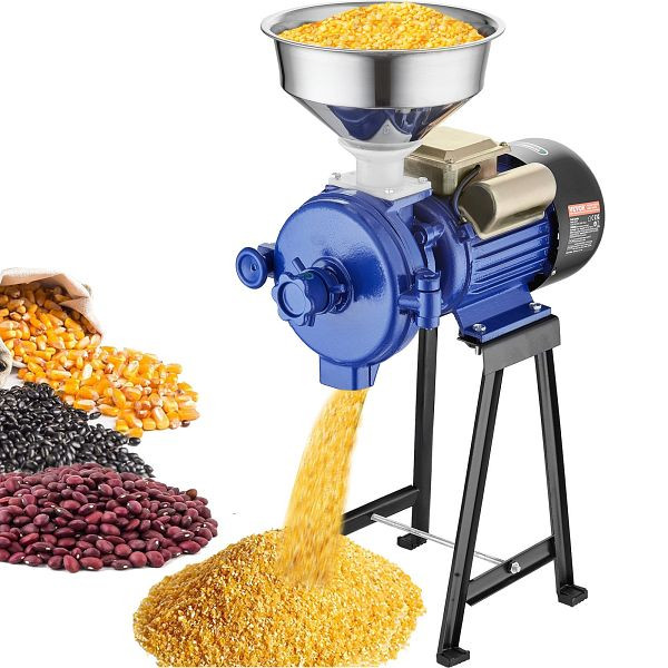 VEVOR Elektrische Getreidemühle Weizenmehl Getreidemühle Trockenmühle 3kW, DDMPSGWYMJZTWGW67V2