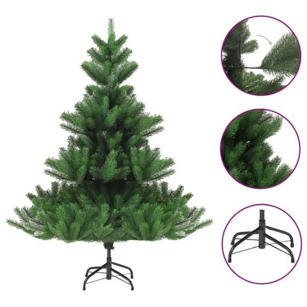 vidaXL Künstlicher Weihnachtsbaum Nordmanntanne Grün 180 cm, 328430