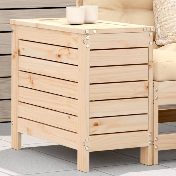 vidaXL Gartenhocker 62x31,5x52 cm Massivholz Kiefer, 844888
