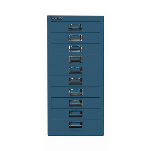 Bisley MultiDrawer™ DIN A4, 10 Schubladen, 687 prussian, L2910687