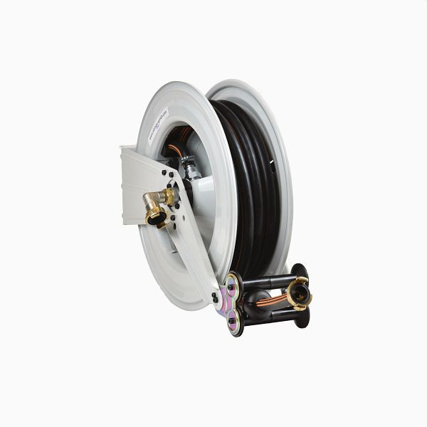 Ebinger Schlauchaufroller OSM 410, Druckluft, 18 m Schlauch, Gehäuse aus Stahl, 1.410.106