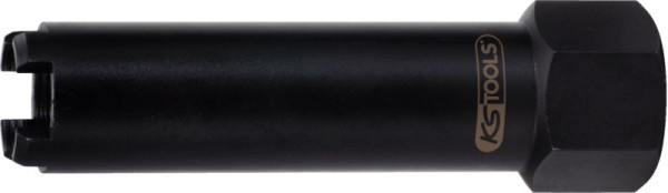 KS Tools Druckschrauben-Zapfenstecknuss, 22,0x28,5x122,0 mm, 455.0003
