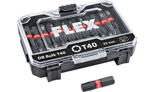 FLEX Bit DB Bulk T40, Bitset, Länge: 25 mm 530493, 4030293243354