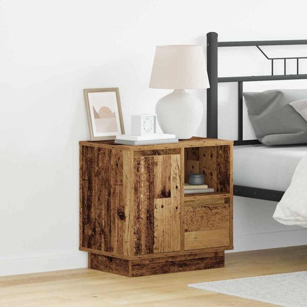vidaXL Nachttisch mit 2 pcs 50 x 34,5 x 50 cm Holzwerkstoff, 869590