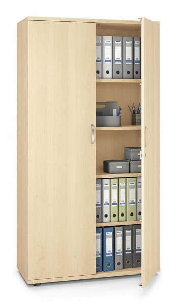 Deskin Flügeltürenschrank MULTI M pro, Dekor: Ahorndekor, BxHxT: 1000 x 1890 x 420 mm, 250389