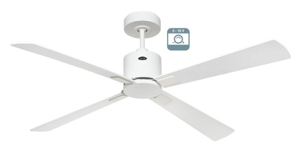 CasaFan Deckenventilator Eco Concept 132 Lack weiß-Lack weiß/lichtgrau 0 - 10 V, 9213621