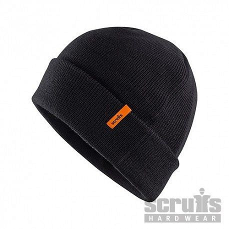 Scruffs Beanie-Mütze mit Thinsulate-Futter, schwarz, Einheitsgröße, T51011
