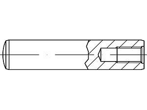 Zylinderstifte DIN 7979 Stahl D 16 x 55 VE=S (5 Stück)