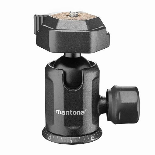 Mantona Basic TBH 2. VI Kugelkopf, 1020094, 4250234500944