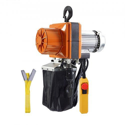 VEVOR Kettenzug Elektrisch 1-phasig Kranhebezeug 3m Hub Seilzug 998kg Hebezug, DDHLHLCS25MDFZHUDV2