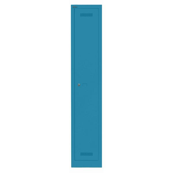 Bisley Garderobenschrank Monobloc™, 1 Abteil, 1 Fach, 686 azur, ML03S1686