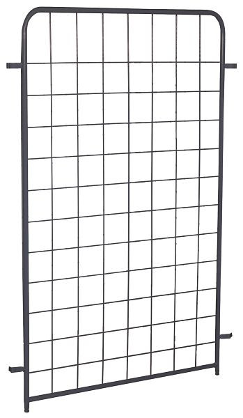 VARIOfit Längswand für Paket-/Etagenwagen, hoch, Außenmaße: 925 x 1.525 mm, RAL 7016 anthrazitgrau, gsw-500.304/AG