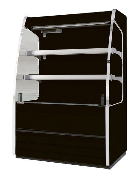 NordCap Impuls-Wandkühlregal, MERCURY 100 H 1424 M1 schwarz, 418622101