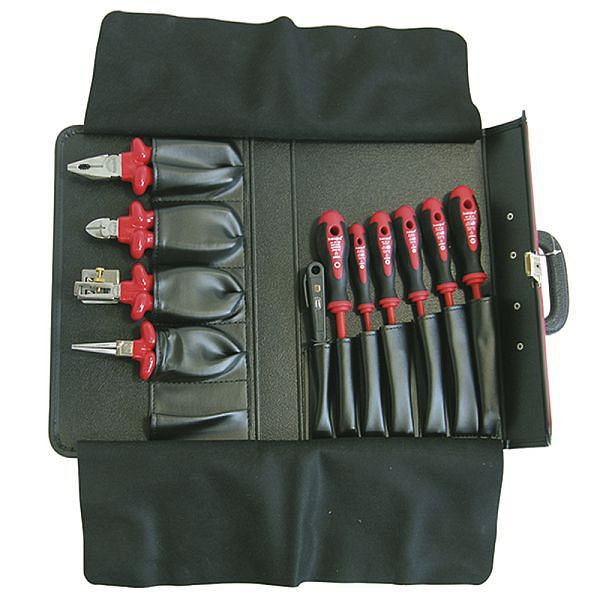 Haupa VDE-Werkzeugtasche 11 teilig, 220130, 4011923077297