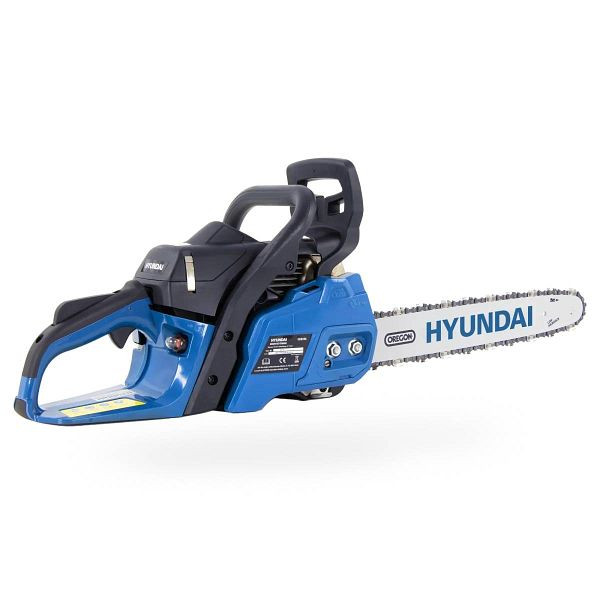 HYUNDAI Benzin Kettensäge, 2-PS-Motor bei 8500 U/min, 16-Zoll-Schwert (40 cm), CS3616G