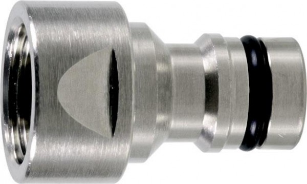 GEKA plus-Hahnstecker "Stecksystem", IG G 1" MS Ni, VE: 10 Stück, 46.0713