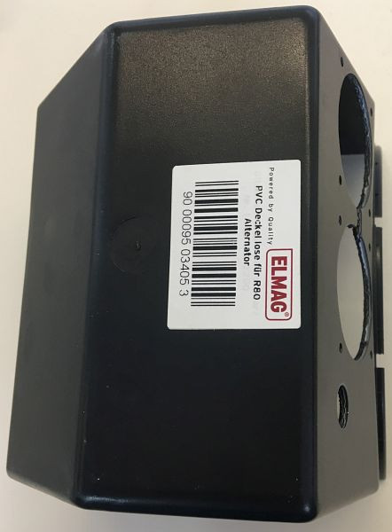 ELMAG PVC Deckel lose für R80 Alternator, ohne Steckdosen und ohne thermischen Schutzschalter, 9503405