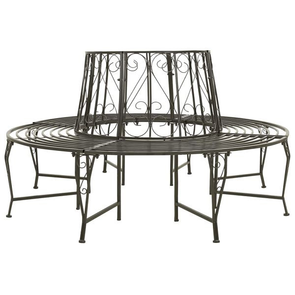 vidaXL Baumbank 160 cm Stahl, 313033