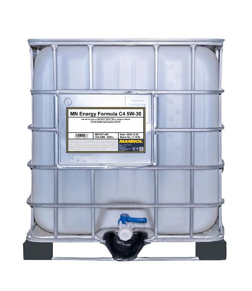 MANNOL Motorenöl 7917 Energy Formula C4 5W-30, VE: 1000 l, MN7917-IBC