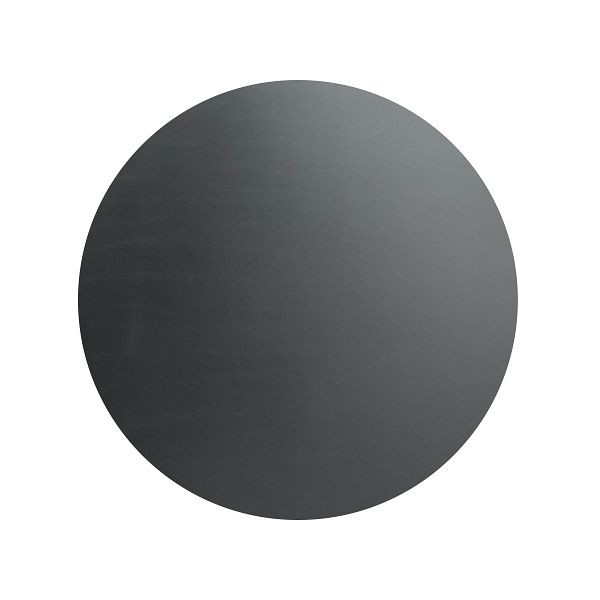Feros HPL Tischplatte Schwarz Ø120 cm, 10120, 6096735414483
