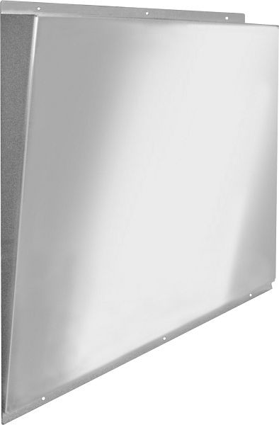 KWC Spiegel, Edelstahl, 460x531x62 mm, schräg, sichtbare Bohrungen für Befestigung, 2000103195
