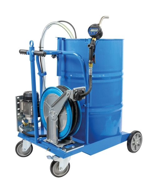 Rapid Kühlflüssigkeits-Abgabeset, mobil, elektrisch mit Aufroller, 25 233