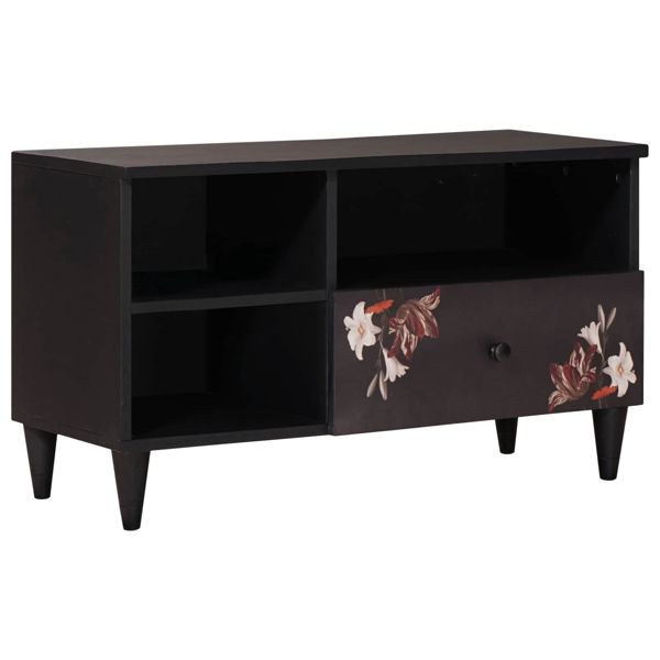 vidaXL Stauraumschränke Mehrfarbig 80 x 33,5 x 46 cm Massivholz Mango, 4018717